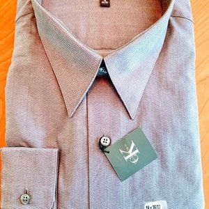 Calvin Klein Men's Gray Long Sleeve Shirt 18